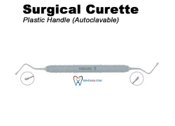 Root Pickers - Surgical Curettes Surgical Curette Plastic Handle